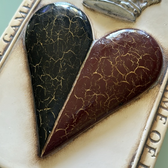 Sid Dickens Retired “Heart and Crown” Memory Block Tile T-66 - Picture 6 of 8